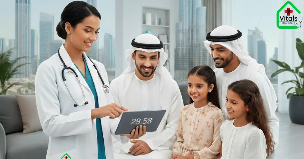 Home Doctor in Dubai 2026 - Vitals Health Care