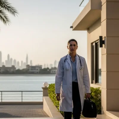 DOCTOR ON CALL IN PALM JUMEIRAH IN 30 MINUTES