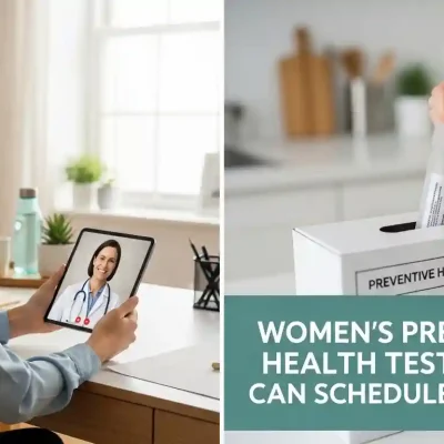 Women's Preventive Health Tests You Can Schedule at Home