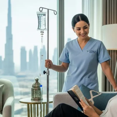 IV Hydration Therapy Dubai - Vitals Health Care