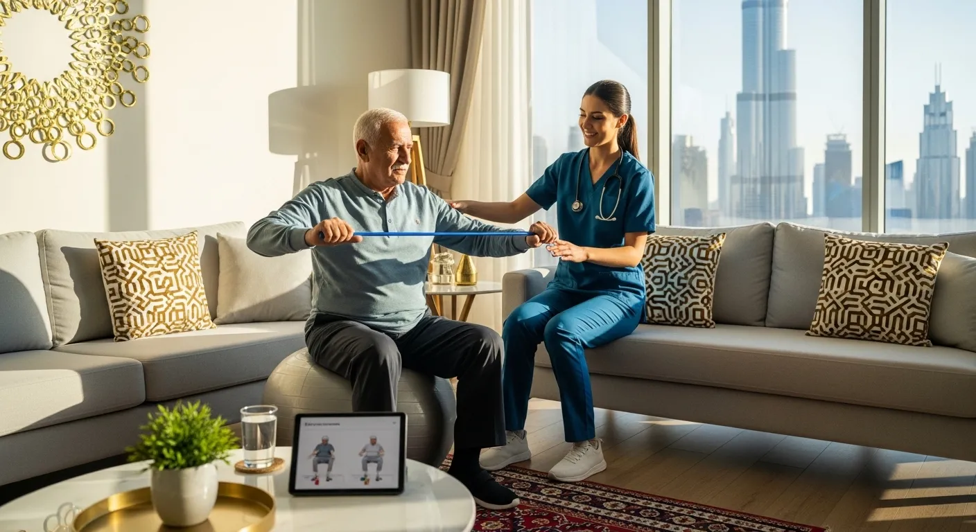stroke recovery at home in Dubai