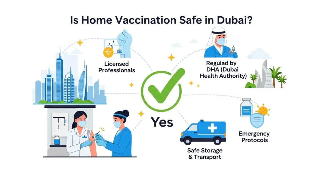 Home Vaccination Safe in Dubai