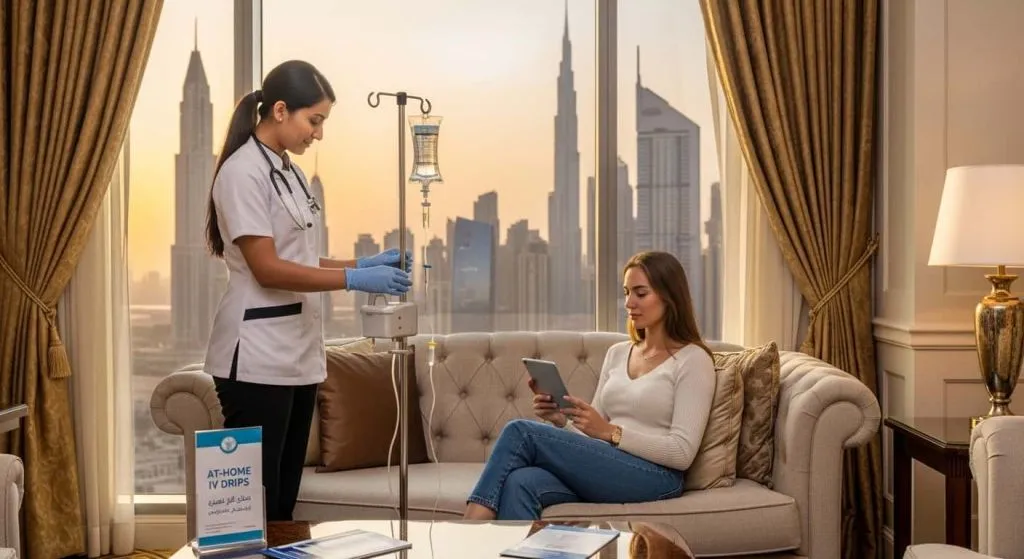 Home IV Drips in Dubai Hotels