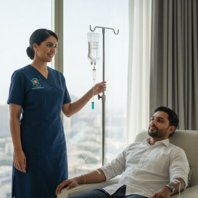 NAD IV Therapy Dubai: The Complete 2026 Guide to Cellular Rejuvenation at Home