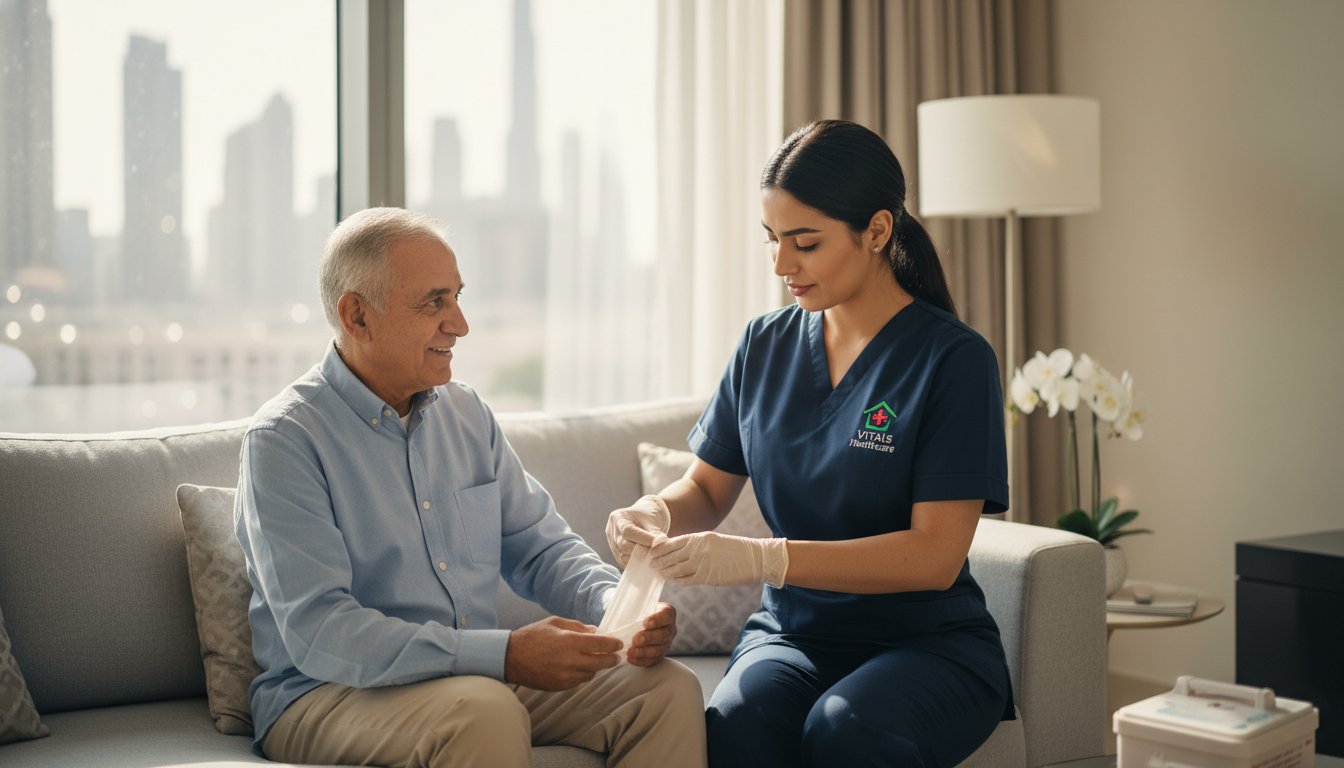 Expert Wound Care Nurse at Home in Dubai: Professional Healing in Your Own Sanctuary