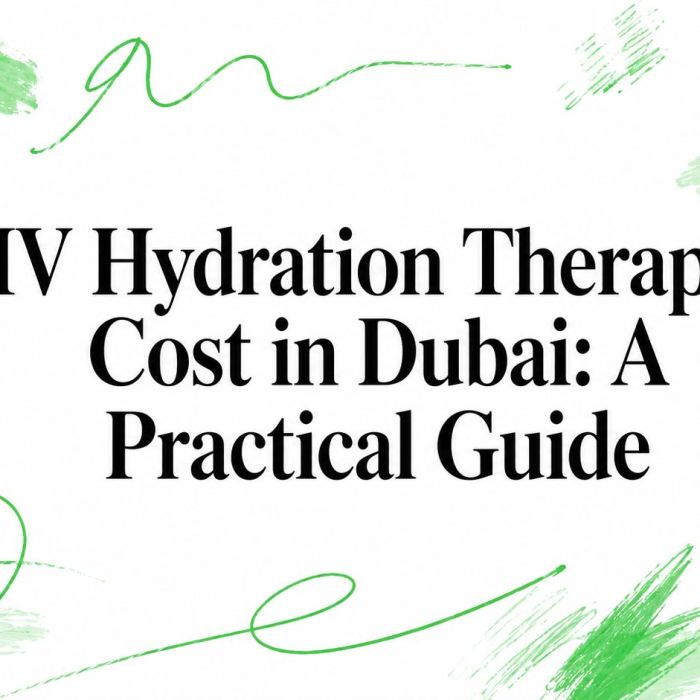 IV Hydration Therapy Cost in Dubai: A Practical Guide