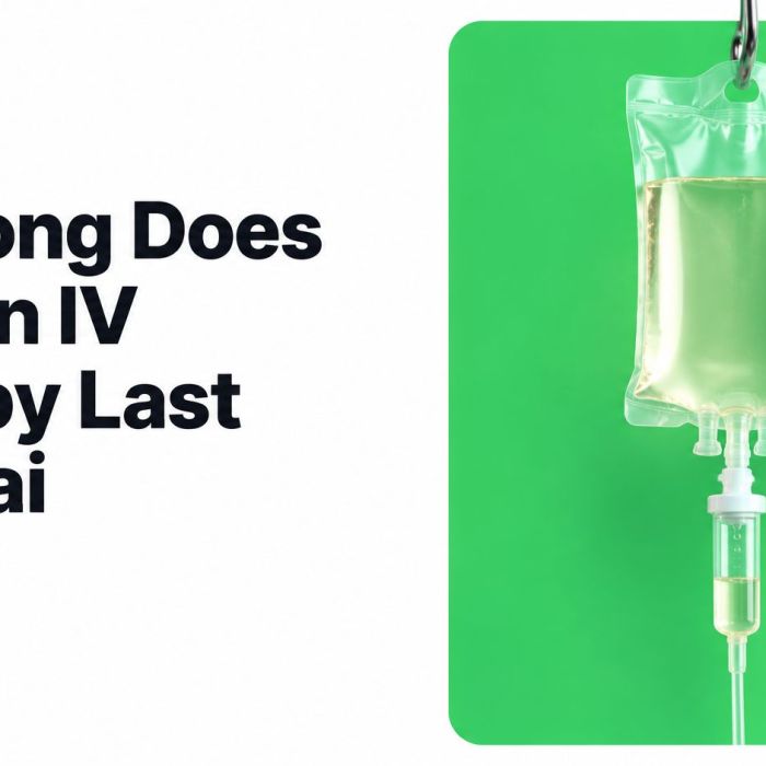 How Long Does Vitamin IV Therapy Last in Dubai
